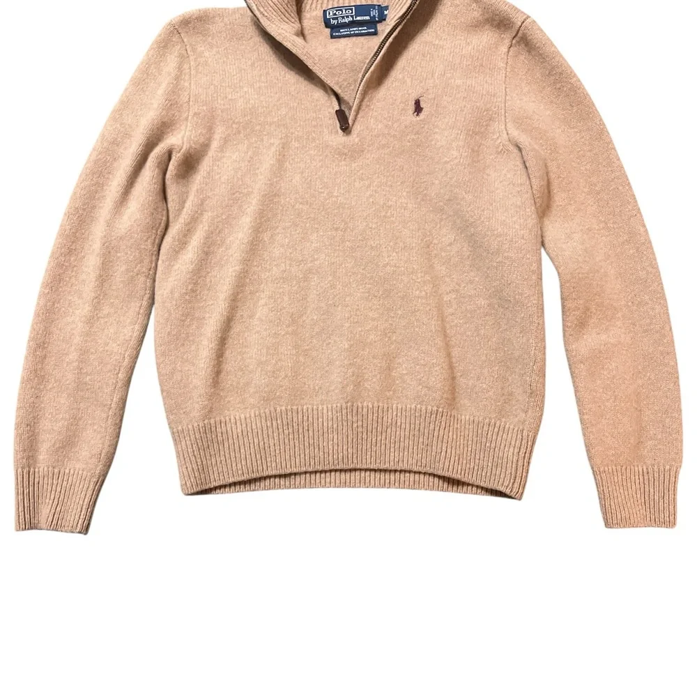 Ralph Lauren Cream Lambswool Sweater